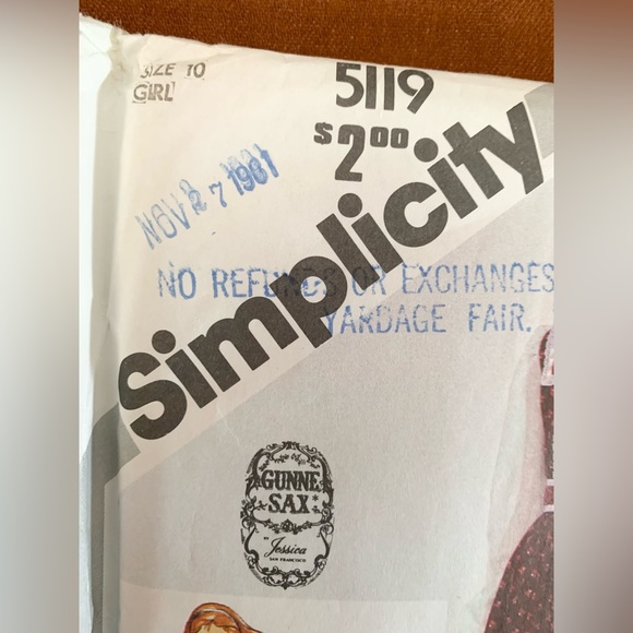 Gunne Sax Pattern - Picture 2 of 5